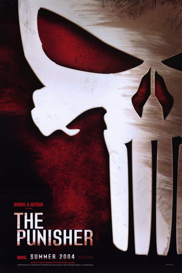 The Punisher Movie Poster Print (11 x 17) - Iconic Action Art