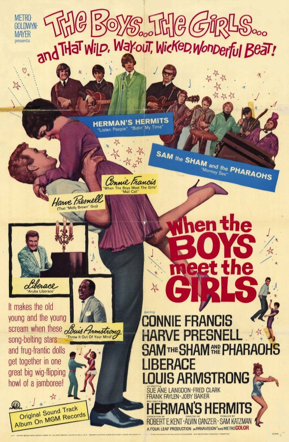 When the Boys Meet the Girls Movie Poster Print on premium heavy stock paper.