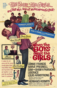 When the Boys Meet the Girls Movie Poster Print on premium heavy stock paper.