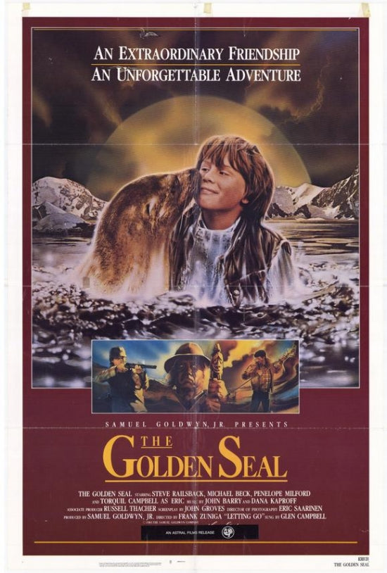 The Golden Seal Movie Poster Print showcasing vibrant artwork.