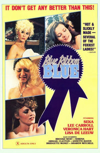 Blue Ribbon Blue Movie Poster Print featuring cinematic artwork.