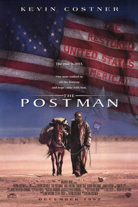 The Postman Movie Poster Print showcasing iconic film art.