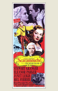Scaramouche Movie Poster Print showcasing classic film art.