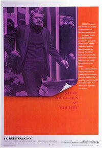 Bullitt Movie Poster Print featuring Steve McQueen.