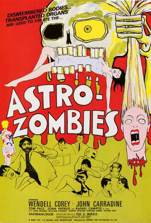 Astro-Zombies Movie Poster Print (11x17) | Posterazzi