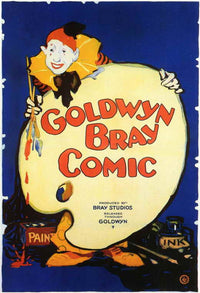 Goldwyn Bray Comic Movie Poster Print featuring vintage comic art