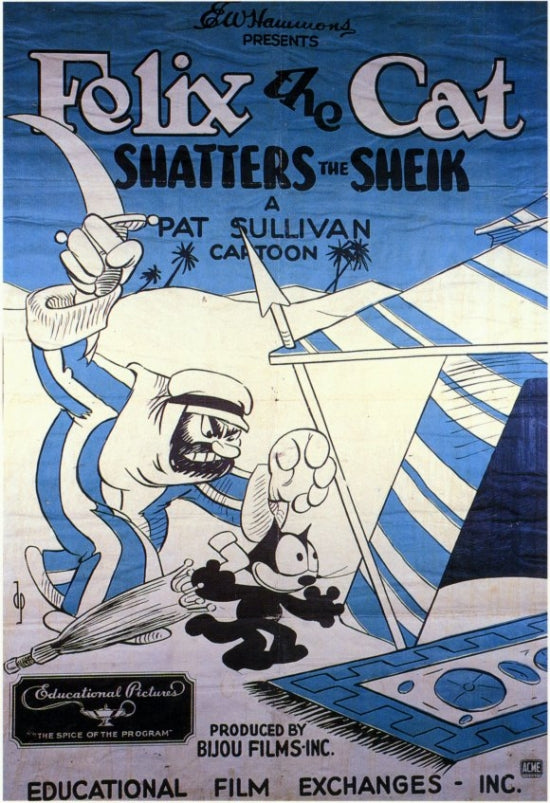 Shatters the Sheik Movie Poster Print showcasing classic cinema art.