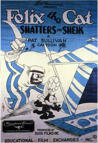 Shatters the Sheik Movie Poster Print showcasing classic cinema art.