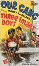 Three Smart Boys Movie Poster Print showcasing classic cinema.