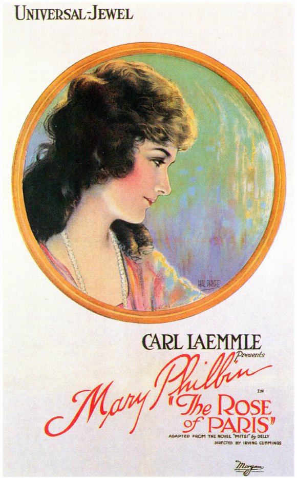 The Rose of Paris Movie Poster Print showcasing romance and adventure in Paris.