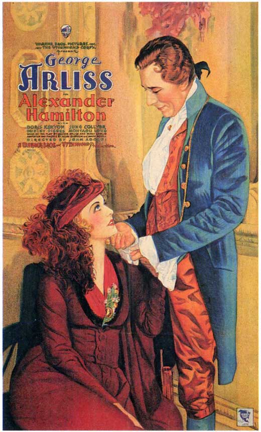 Alexander Hamilton Movie Poster Print showcasing vibrant colors and details.