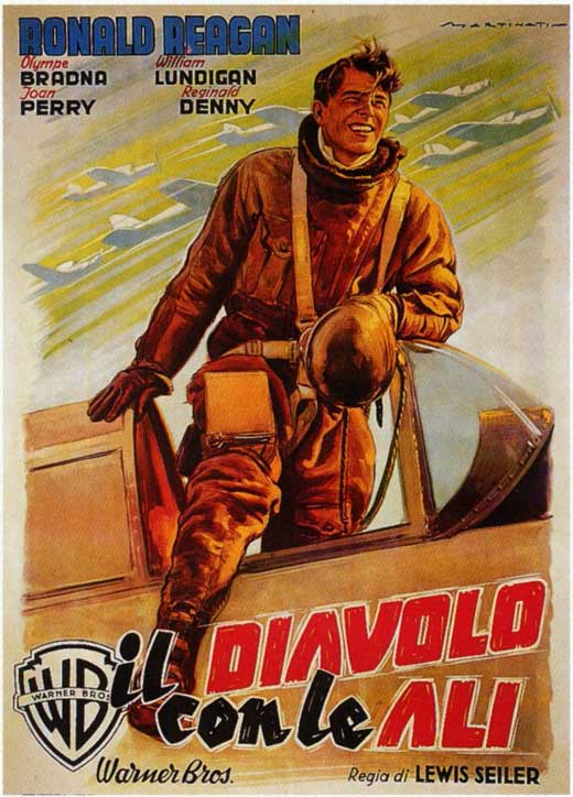 International Squadron Movie Poster Print featuring vintage aviation art