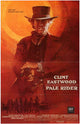 Pale Rider Movie Poster Print showcasing iconic Western imagery.