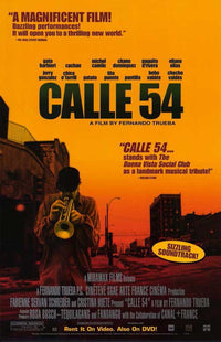 Calle 54 Movie Poster Print celebrating Latin jazz culture.
