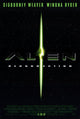 Alien Resurrection Movie Poster Print featuring iconic sci-fi design.
