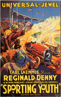 Sporting Youth Movie Poster Print showcasing classic film artwork.