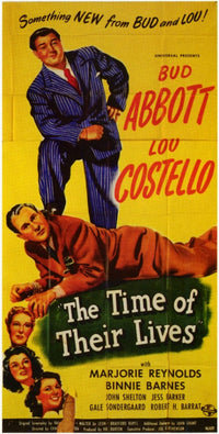 The Time of Their Lives Movie Poster Print featuring classic cinema charm.