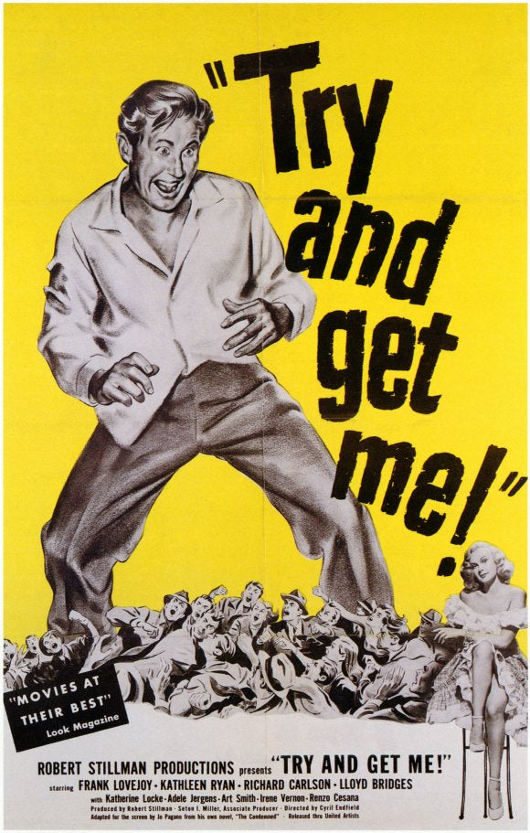 Try and Get Me! Movie Poster Print featuring vibrant colors and cinematic design.