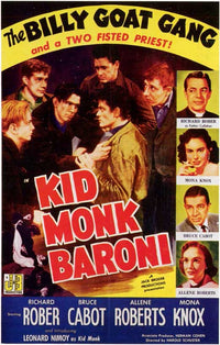 Kid Monk Baroni Movie Poster Print showcasing classic cinema art.