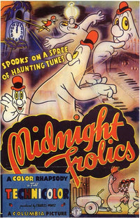 Midnight Frolics Movie Poster Print showcasing nighttime adventures.