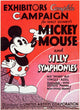 Mickey Mouse and Silly Symphonies Movie Poster Print, vibrant Disney art.