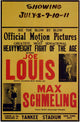 Joe Louis vs. Max Schmeling Movie Poster Print (11x17)