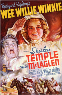 Wee Willie Winkie Movie Poster Print showcasing classic cinema artwork.