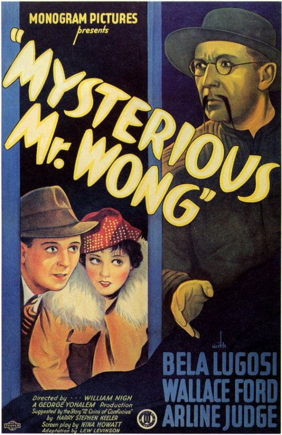 Mysterious Mr. Wong Movie Poster Print showcasing cinematic mystery.