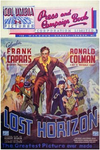 Lost Horizon Movie Poster Print showcasing classic film art.