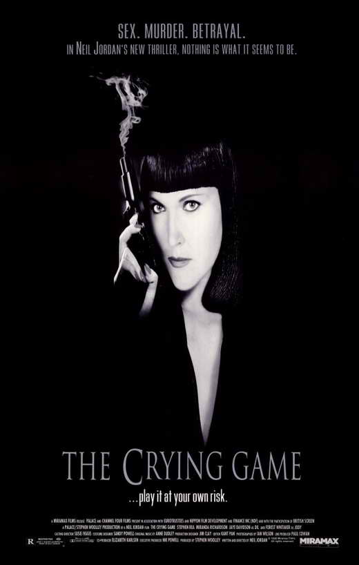 The Crying Game Movie Poster Print featuring iconic film imagery