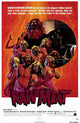 Raw Meat Movie Poster Print featuring classic horror film imagery.