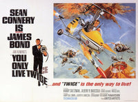 You Only Live Twice Movie Poster Print featuring James Bond