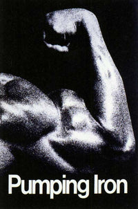 Pumping Iron Movie Poster Print showcasing bodybuilding history