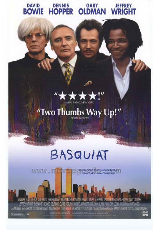 Basquiat Movie Poster Print showcasing vibrant art style.