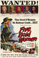 Five Bold Women Movie Poster Print showcasing powerful women.