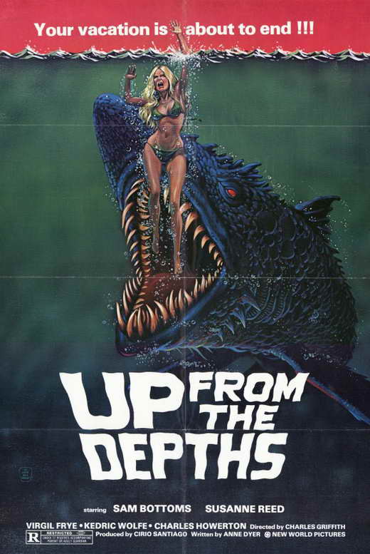 Up from the Depths Movie Poster Print - Classic Film Artwork