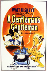 A Gentleman's Gentleman Movie Poster Print showcasing classic cinema charm.