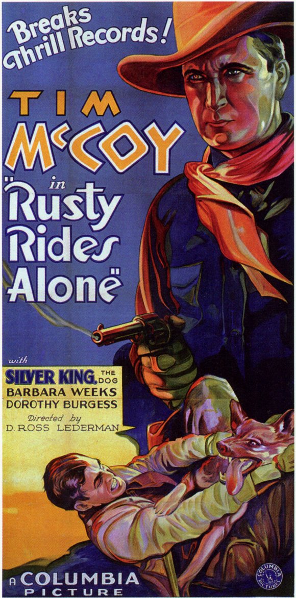 Rusty Rides Alone Movie Poster Print on premium paper.