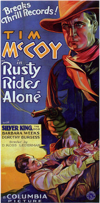Rusty Rides Alone Movie Poster Print on premium paper.