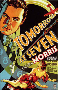 Tomorrow at Seven Movie Poster Print showcasing classic cinema art.