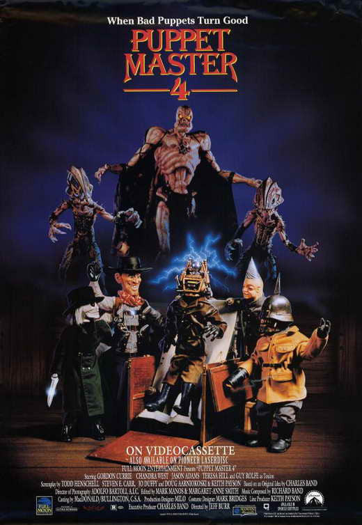 Puppet Master 4 Movie Poster Print (11x17) | Posterazzi