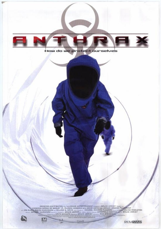 Anthrax Movie Poster Artwork showcasing the band's iconic design.