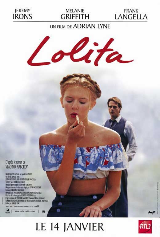 Lolita Movie Poster Print showcasing classic film art.