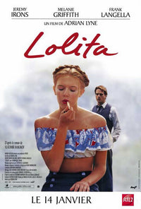 Lolita Movie Poster Print showcasing classic film art.
