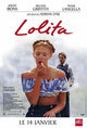 Lolita Movie Poster Print showcasing classic film art.