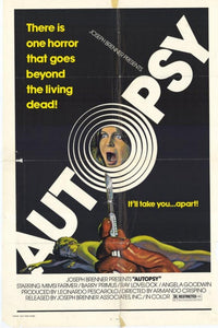 Autopsy Movie Poster Print showcasing suspenseful cinematic art.