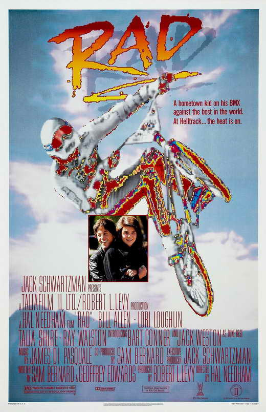 Rad Movie Poster Print - 11x17 Wall Art