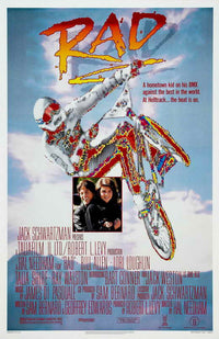 Rad Movie Poster Print - 11x17 Wall Art