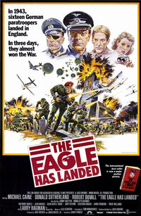The Eagle Has Landed Movie Poster Print showcasing iconic film imagery.