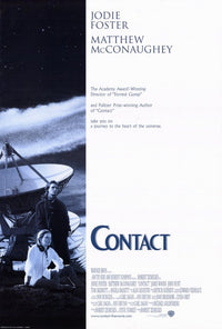 Contact Movie Poster Print showcasing cinematic art.